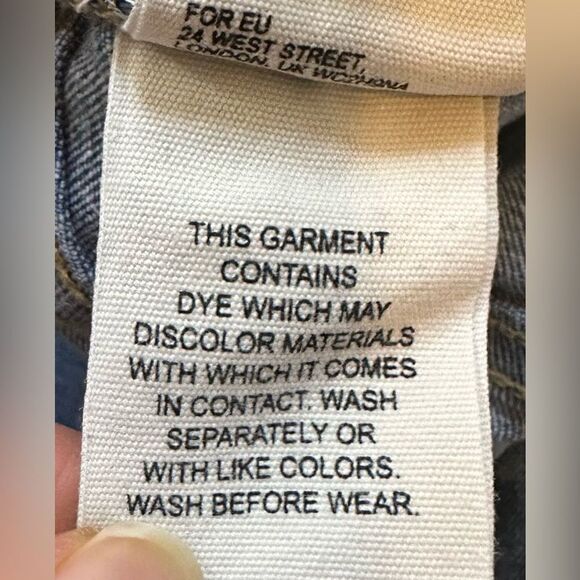 NWOT WE THE FREE Distressed Blue Jeans SIZE 29 free people - Picture 5 of 8